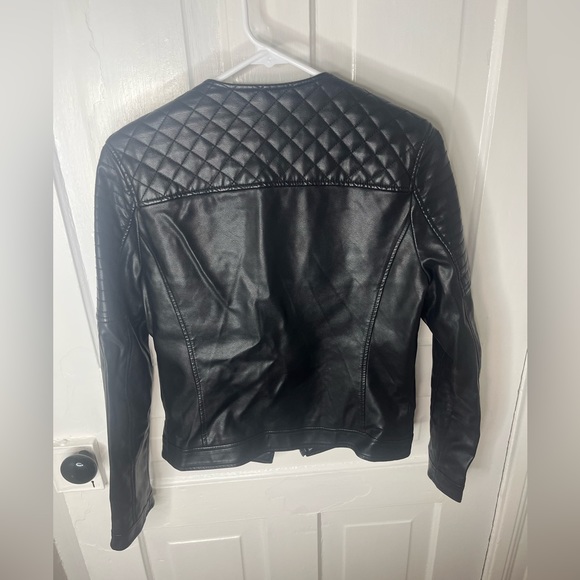 Topshop faux leather jacket - Picture 2 of 4